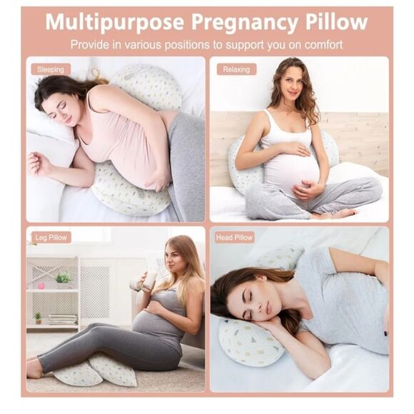 Pregnancy Pillow for Sleeping, Maternity Wedge - Picture 2 of 4